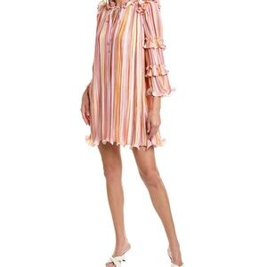 BCBGMaxAzria Multicolor Striped Mini Dress